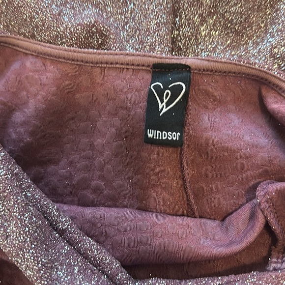 WINDSOR OPEN BACK GLITTER LONG SLEEVE MAXI DRESS - Picture 9 of 10